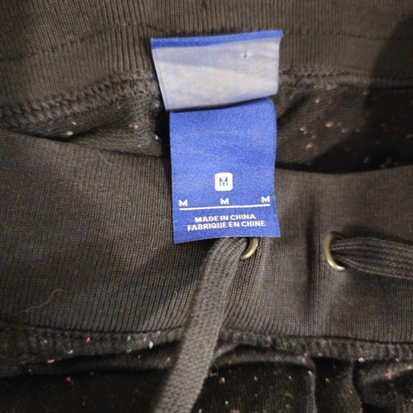 Used womens nike speckled multi colored sweat pants . - Picture 2 of 4